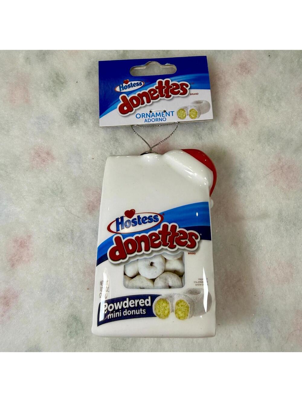 Hostess Donettes Christmas Ornament by Ruz